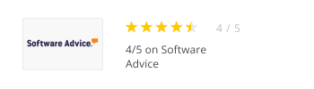 4/5 on Software Advice