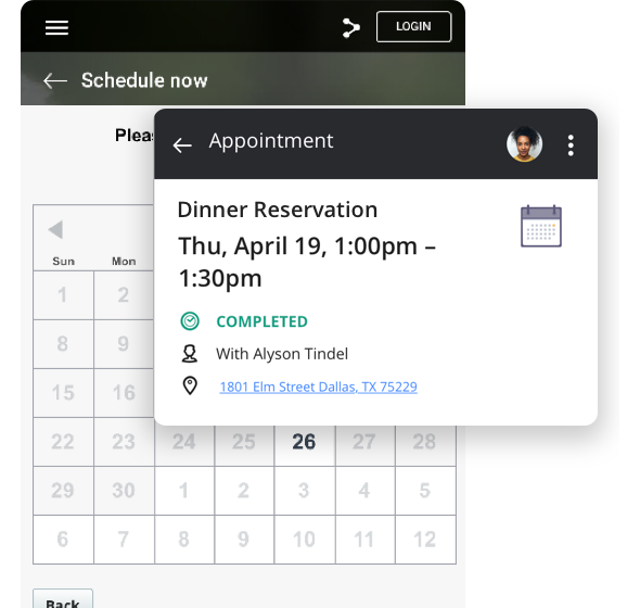 SCHEDULING & RESERVATIONS